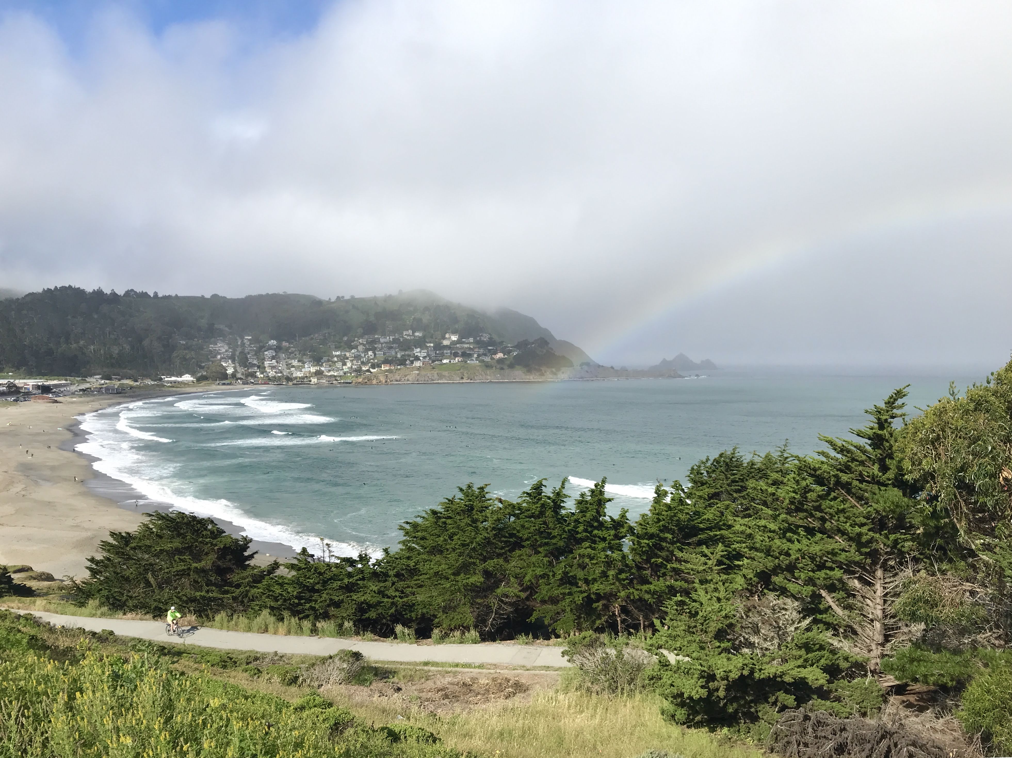 Rainbow in Pacifica