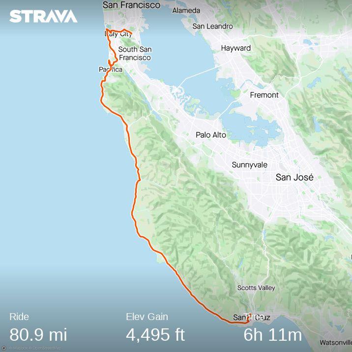 Day 1 route