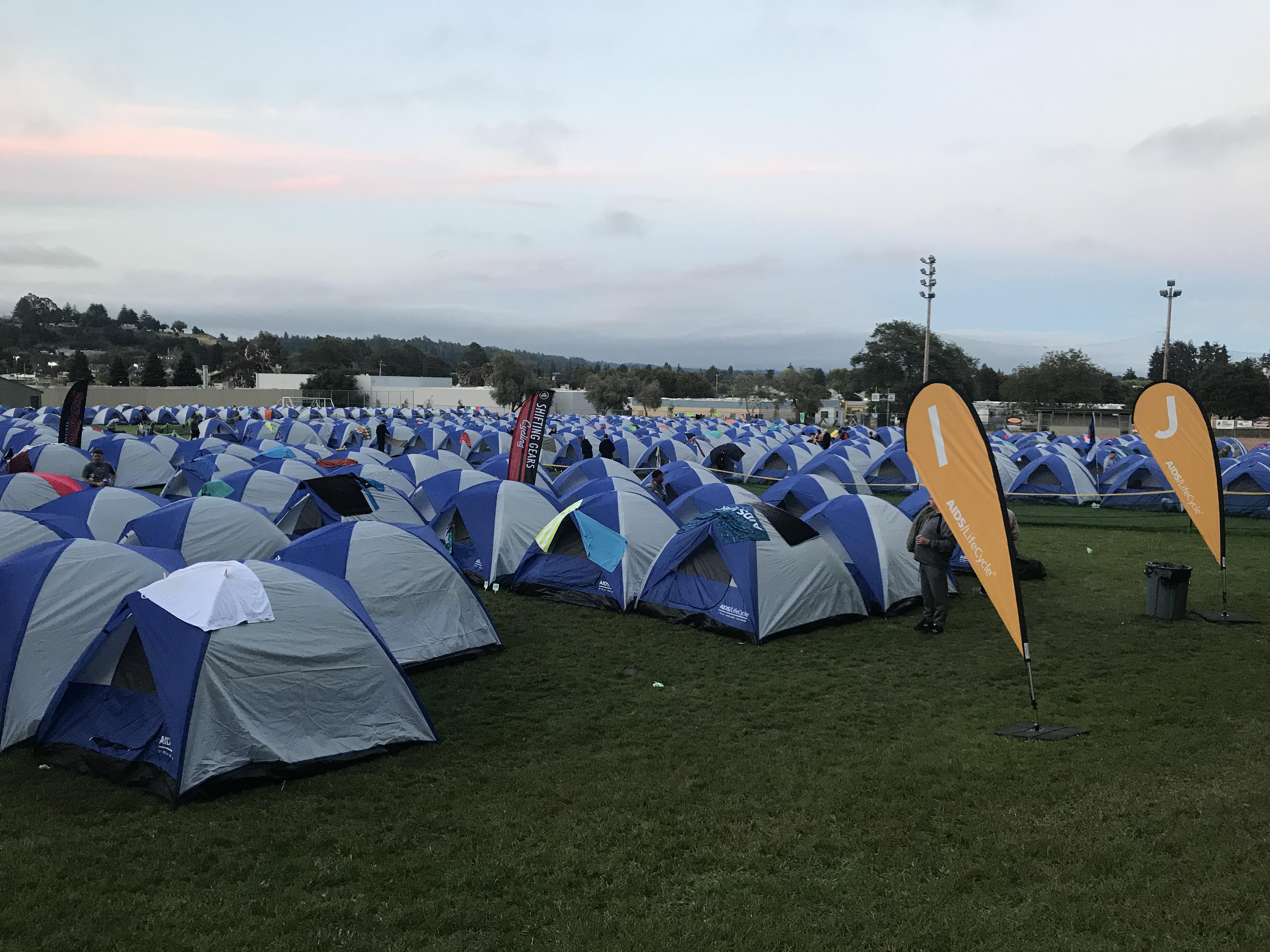 Tent grid