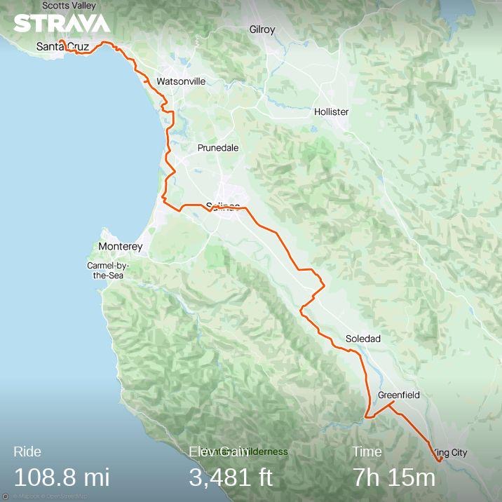 Day 2 route