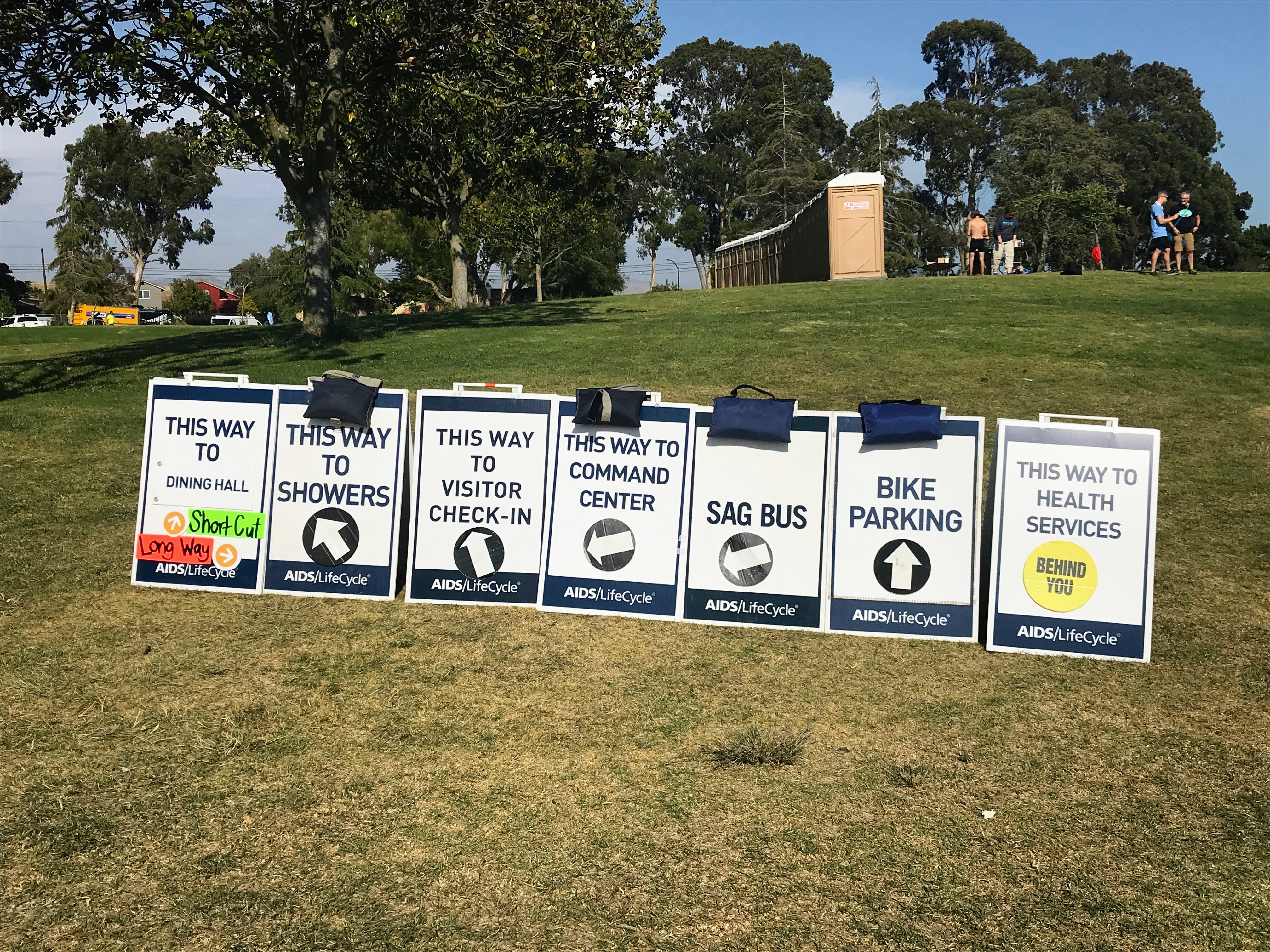 day 4 camp signs