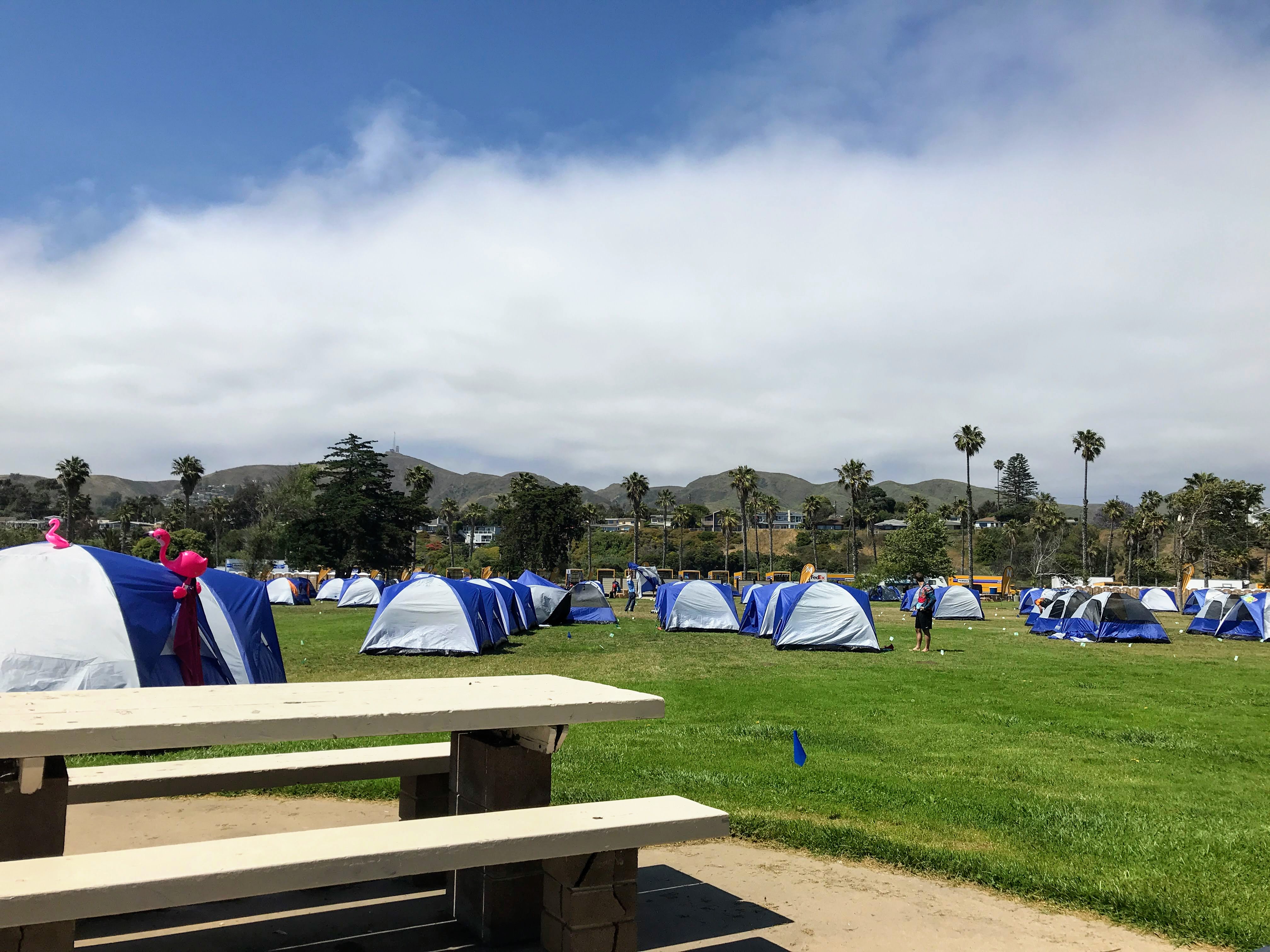 Day 6 tents