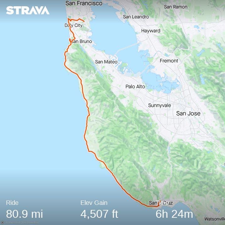 Day 1 route